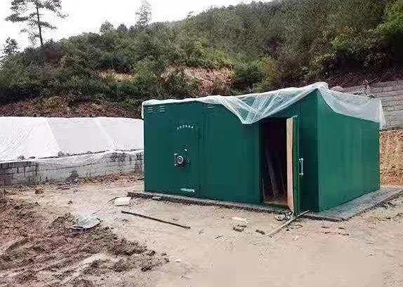 上城露天如何存放爆破线放炮线等爆破器材？
